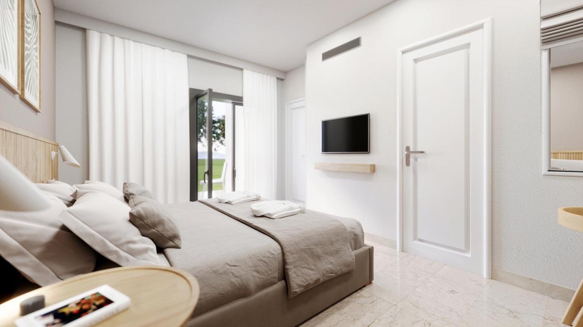 Roda Beach Resort & Spa Bagian luar foto