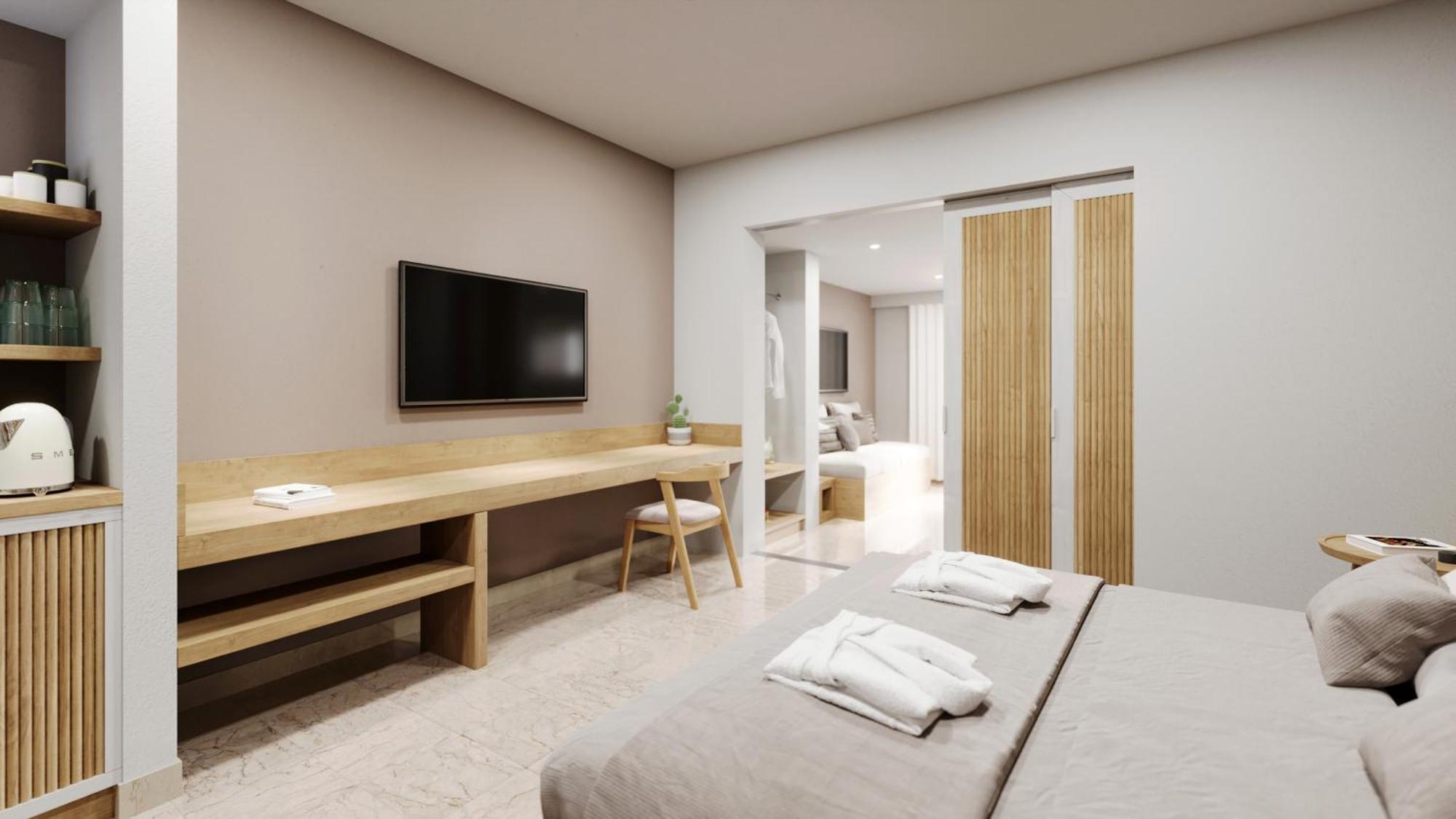 Roda Beach Resort & Spa Bagian luar foto