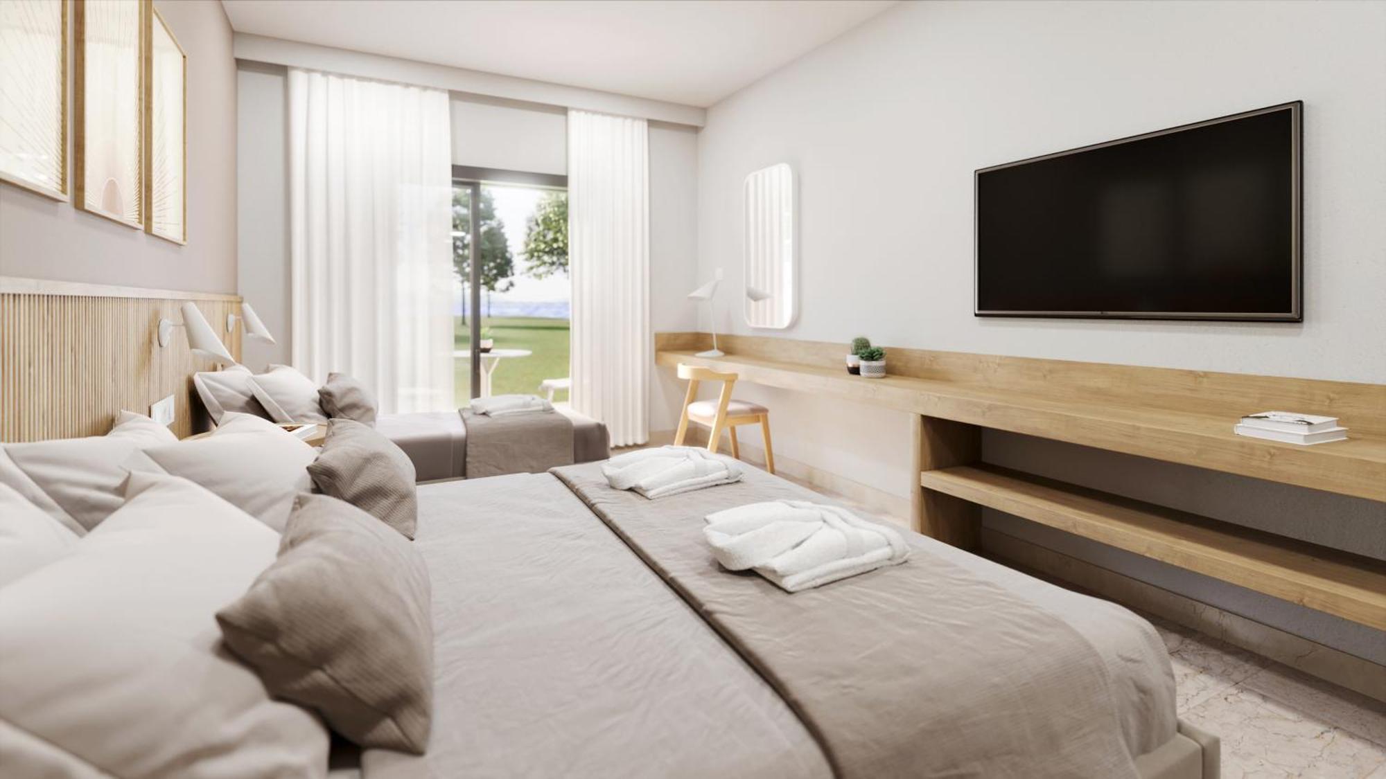 Roda Beach Resort & Spa Bagian luar foto